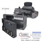 Radiolink RC4GS V3(V2 Upgrade) 5 Channels RC Radio and R6FG Gyro Integrated Remote Control for RC Car Boat